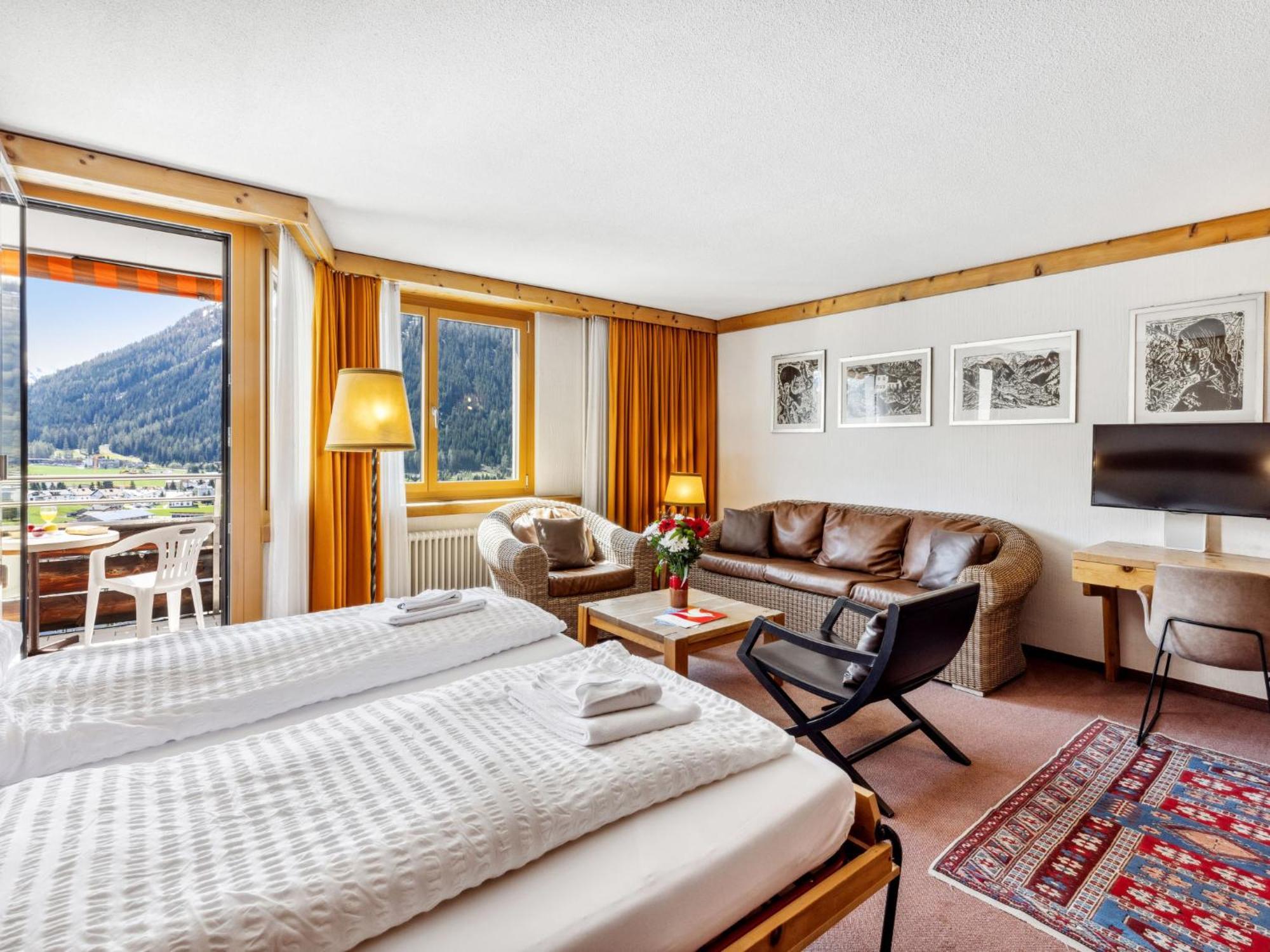 Apartment Guardaval - Utoring-1 By Interhome Davos Exteriér fotografie