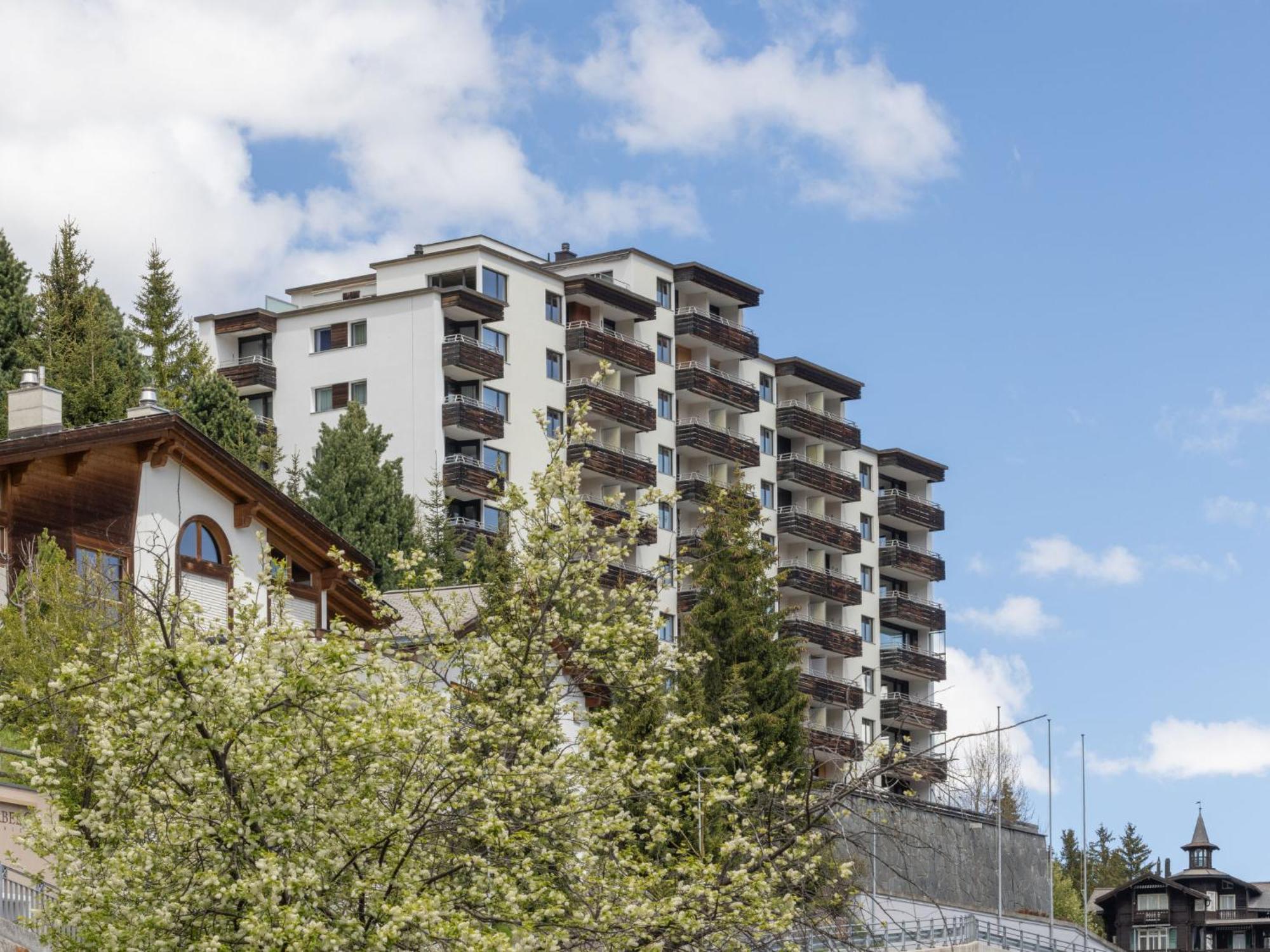 Apartment Guardaval - Utoring-1 By Interhome Davos Exteriér fotografie