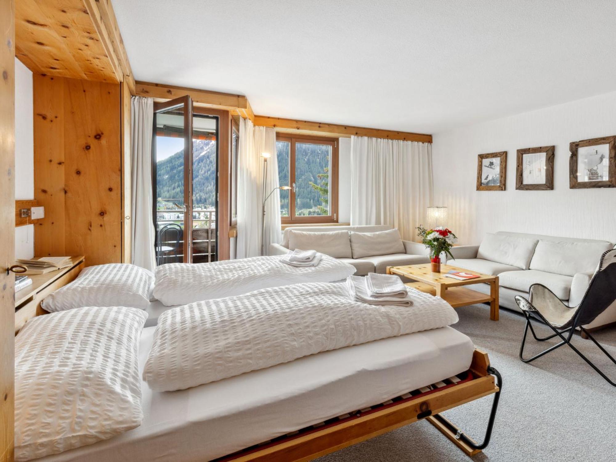 Apartment Guardaval - Utoring-1 By Interhome Davos Exteriér fotografie