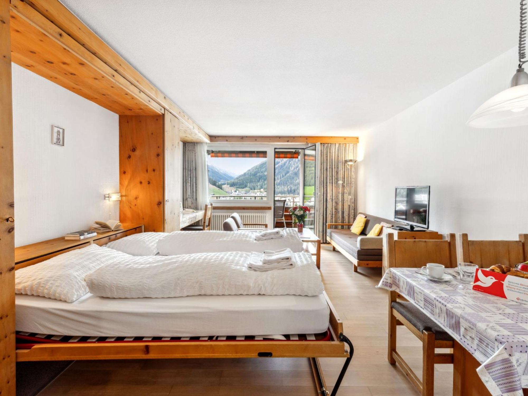 Apartment Guardaval - Utoring-1 By Interhome Davos Exteriér fotografie