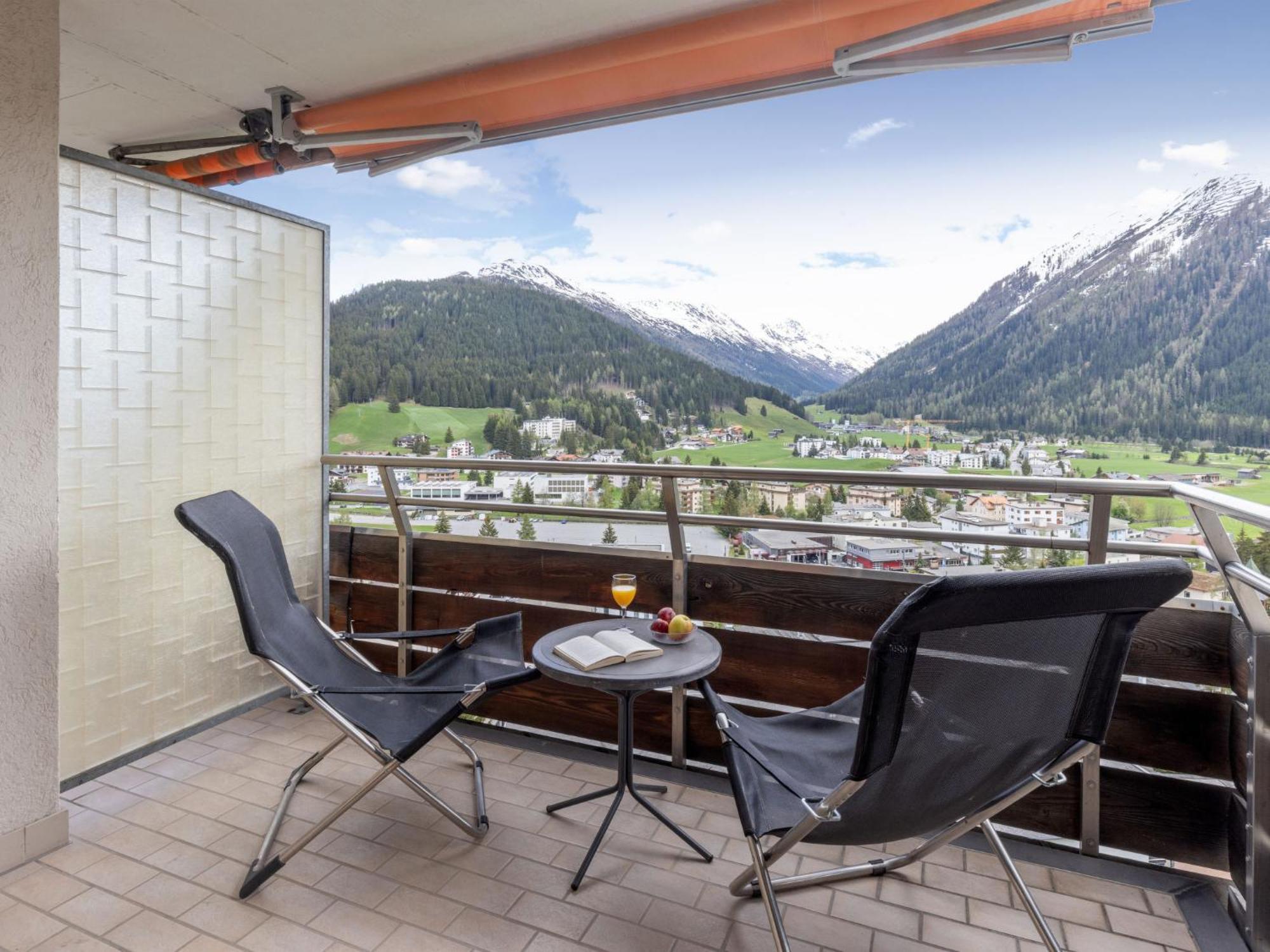 Apartment Guardaval - Utoring-1 By Interhome Davos Exteriér fotografie