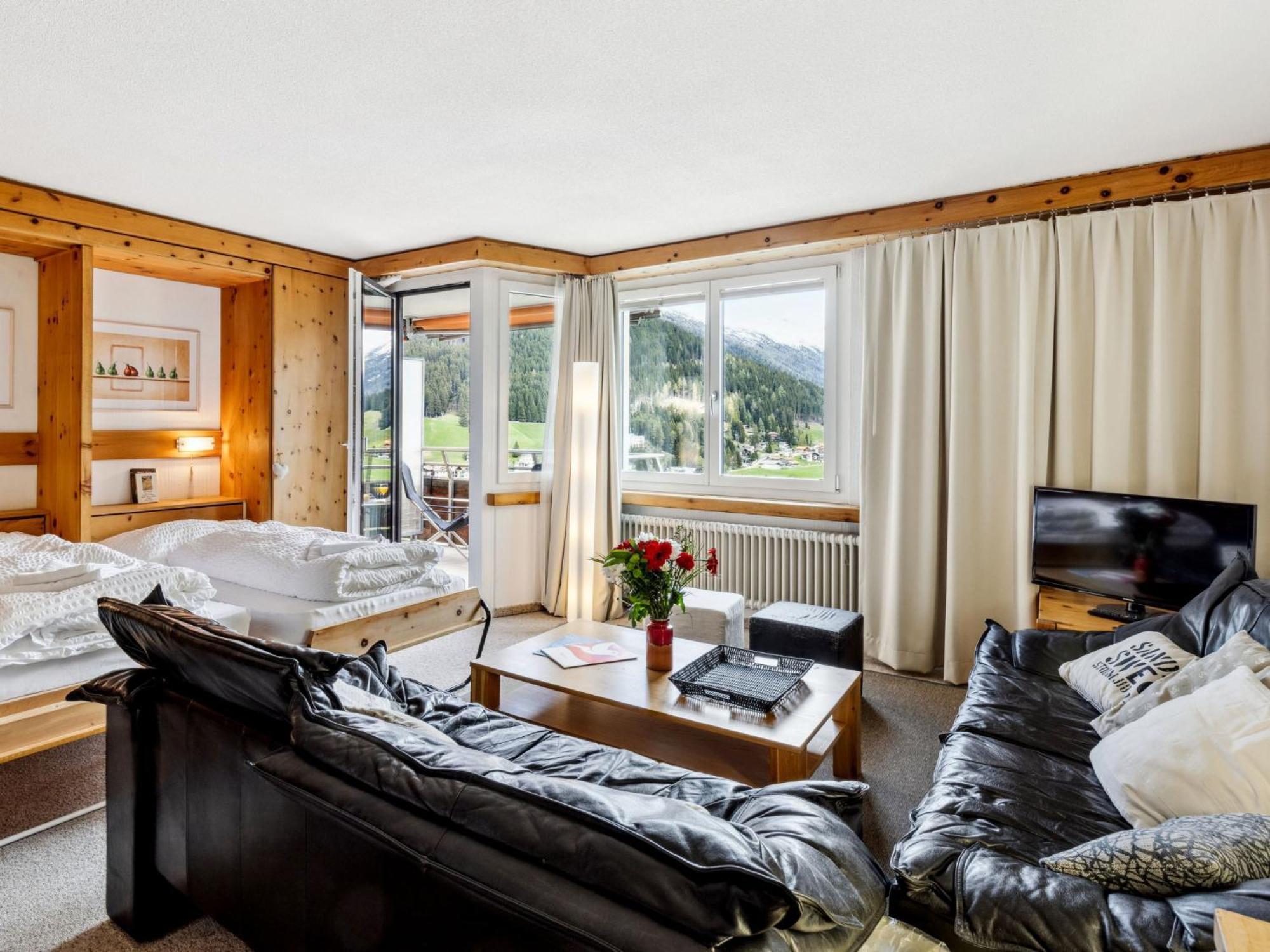 Apartment Guardaval - Utoring-1 By Interhome Davos Exteriér fotografie