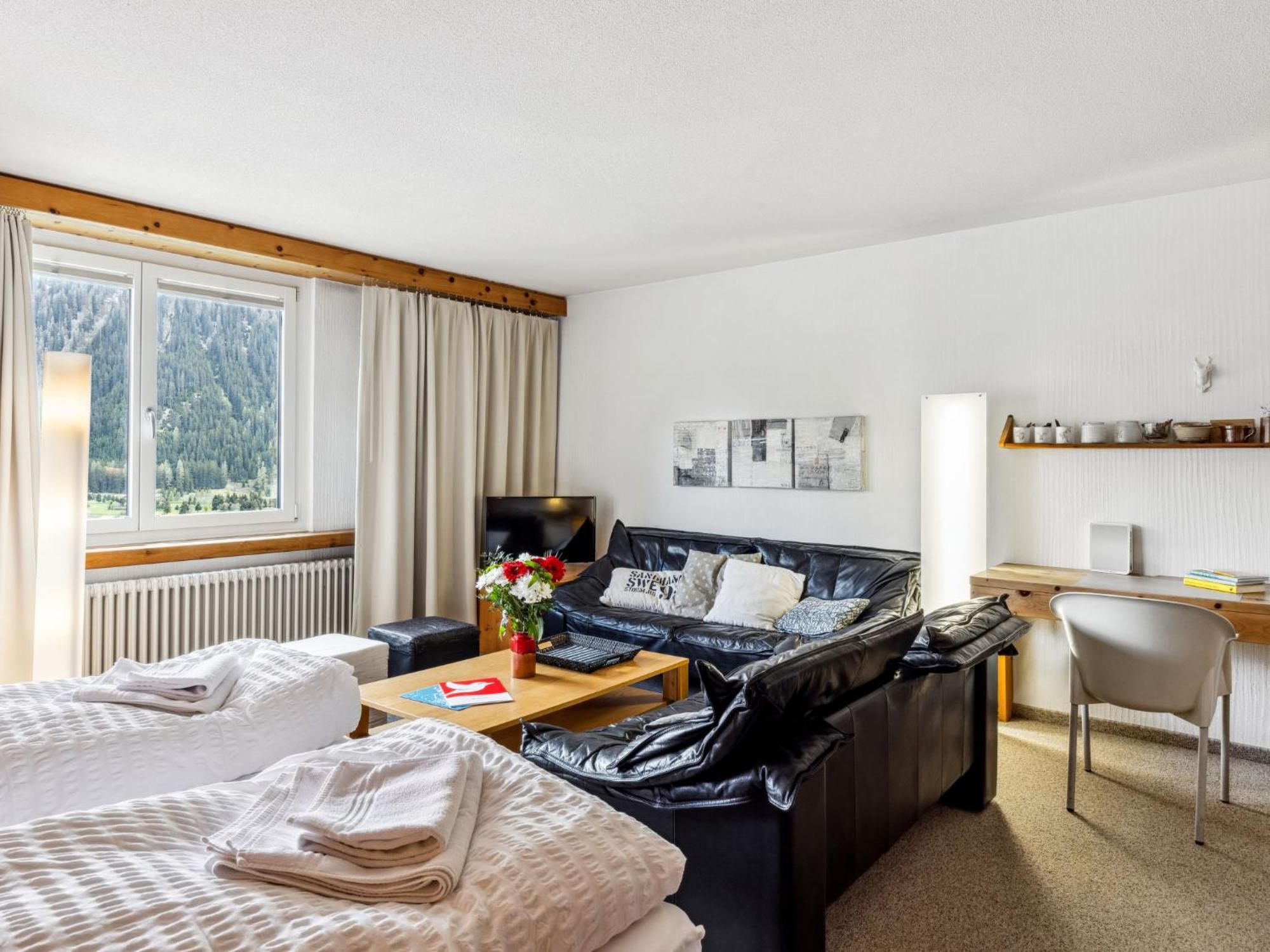 Apartment Guardaval - Utoring-1 By Interhome Davos Exteriér fotografie
