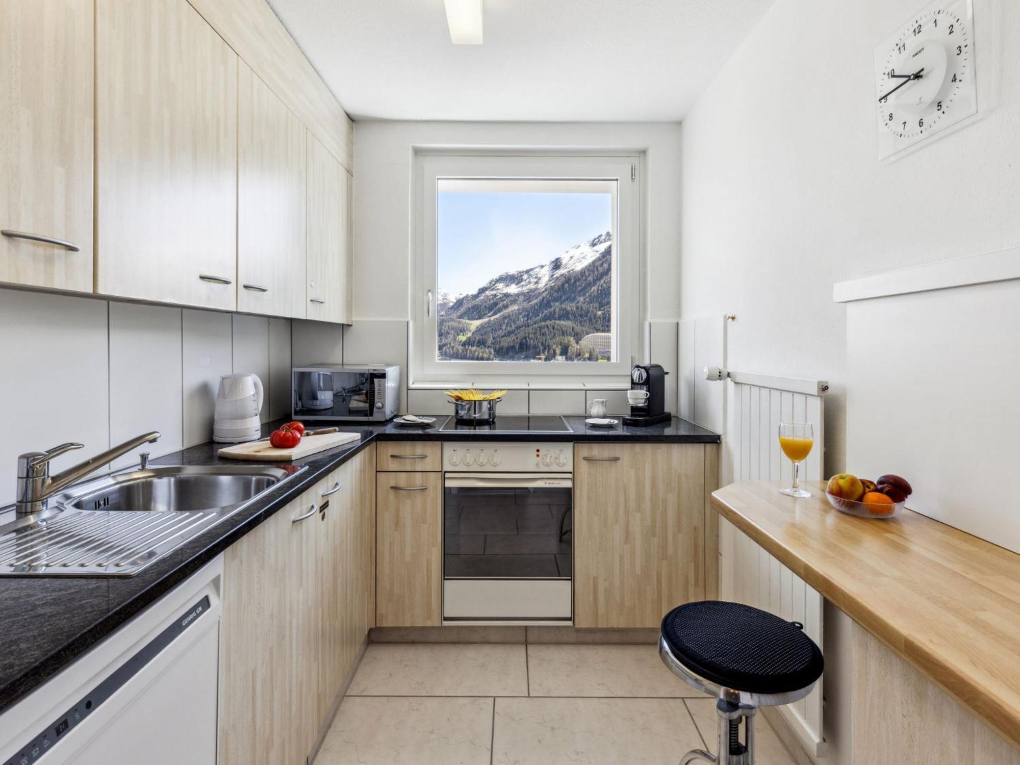 Apartment Guardaval - Utoring-1 By Interhome Davos Exteriér fotografie